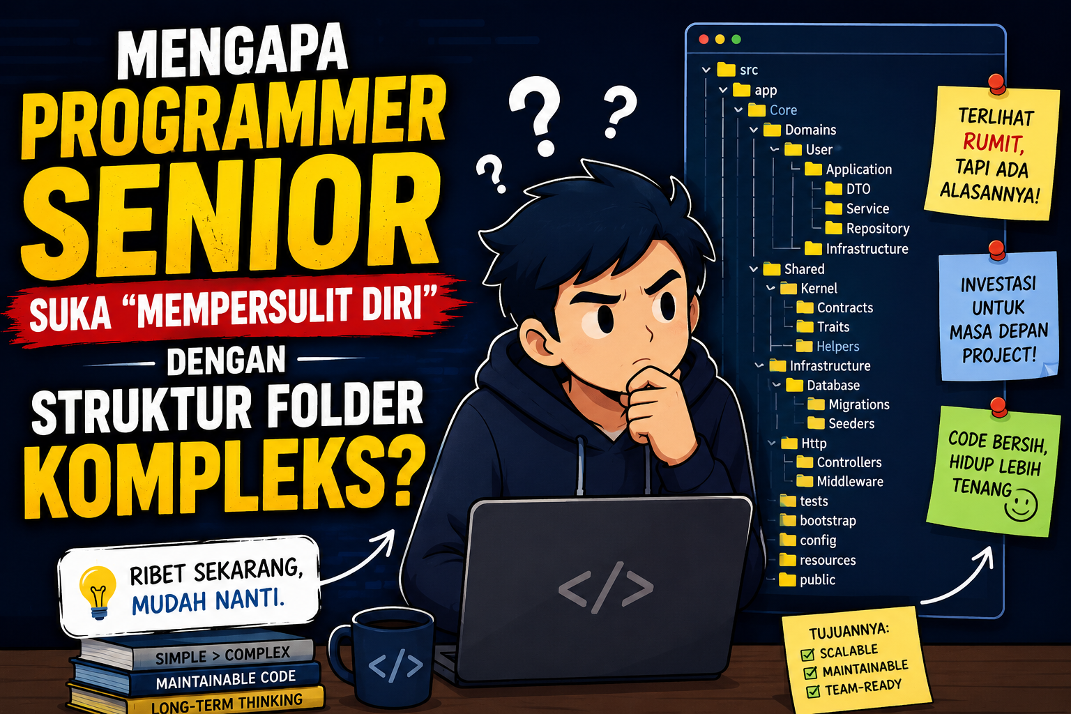 Why Do Senior Programmers "Complicate" Things with Complex Folder Structures?